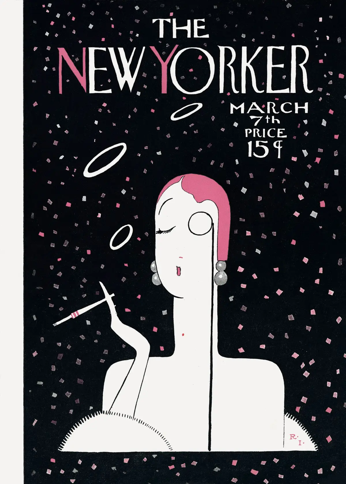 Обложка The New Yorker, 7 марта 1925, художник Реа Ирвин