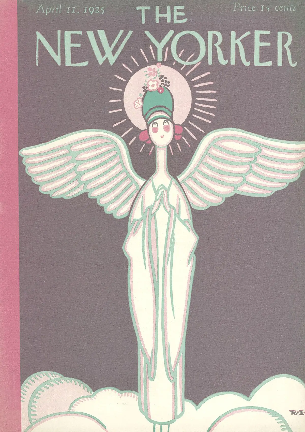 Обложка The New Yorker, 11 апреля 1925, художник Реа Ирвин