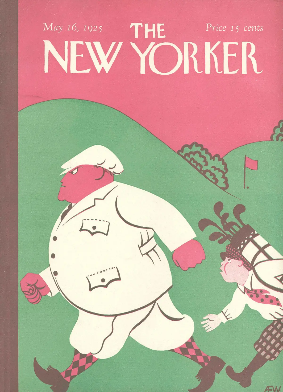 Обложка The New Yorker, 16 мая 1925, художник Эдвард А. Уилсон