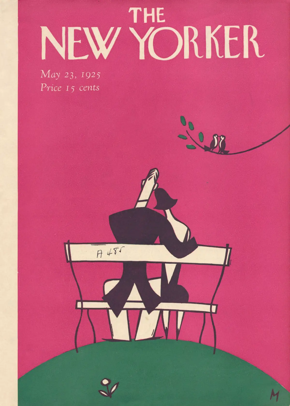 Обложка The New Yorker, 23 мая 1925, художник Джулиан де Миски