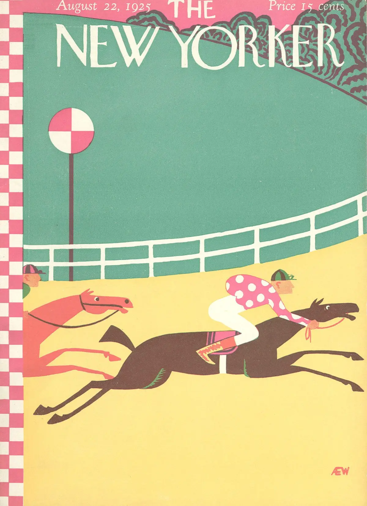 Обложка The New Yorker, 22 августа 1925, художник Эдвард А. Уилсон