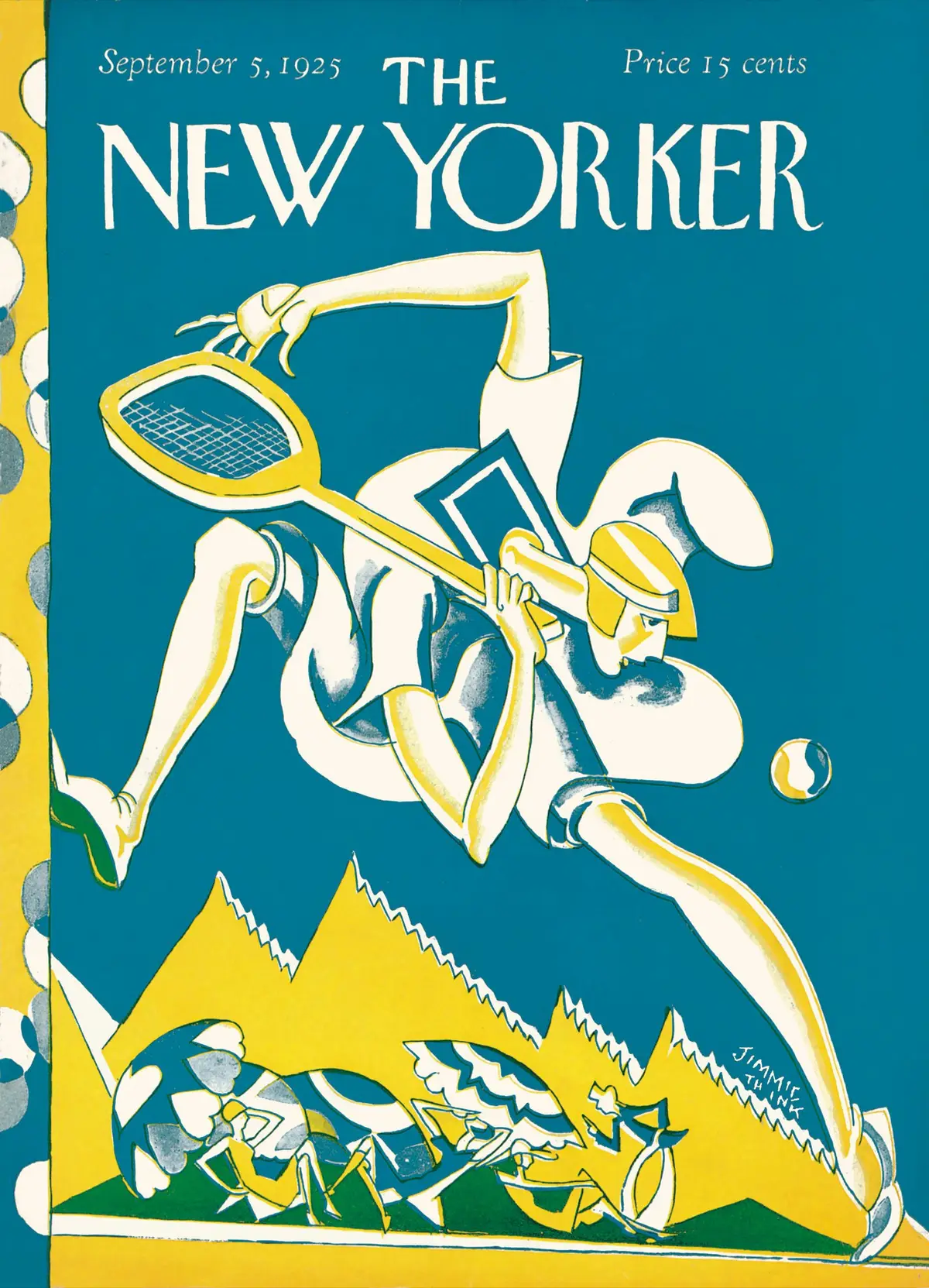 Обложка The New Yorker, 5 сентября 1925, художник Джеймс Доэрти