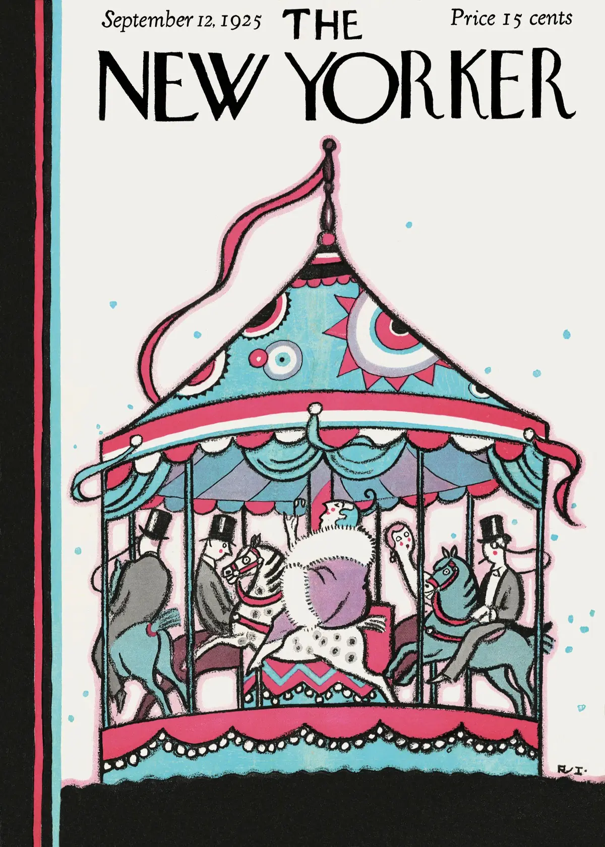 Обложка The New Yorker, 12 сентября 1925, художник Реа Ирвин