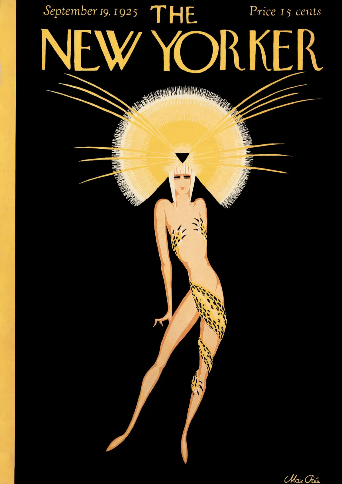 Обложка The New Yorker, 19 сентября 1925, художник Макс Ри