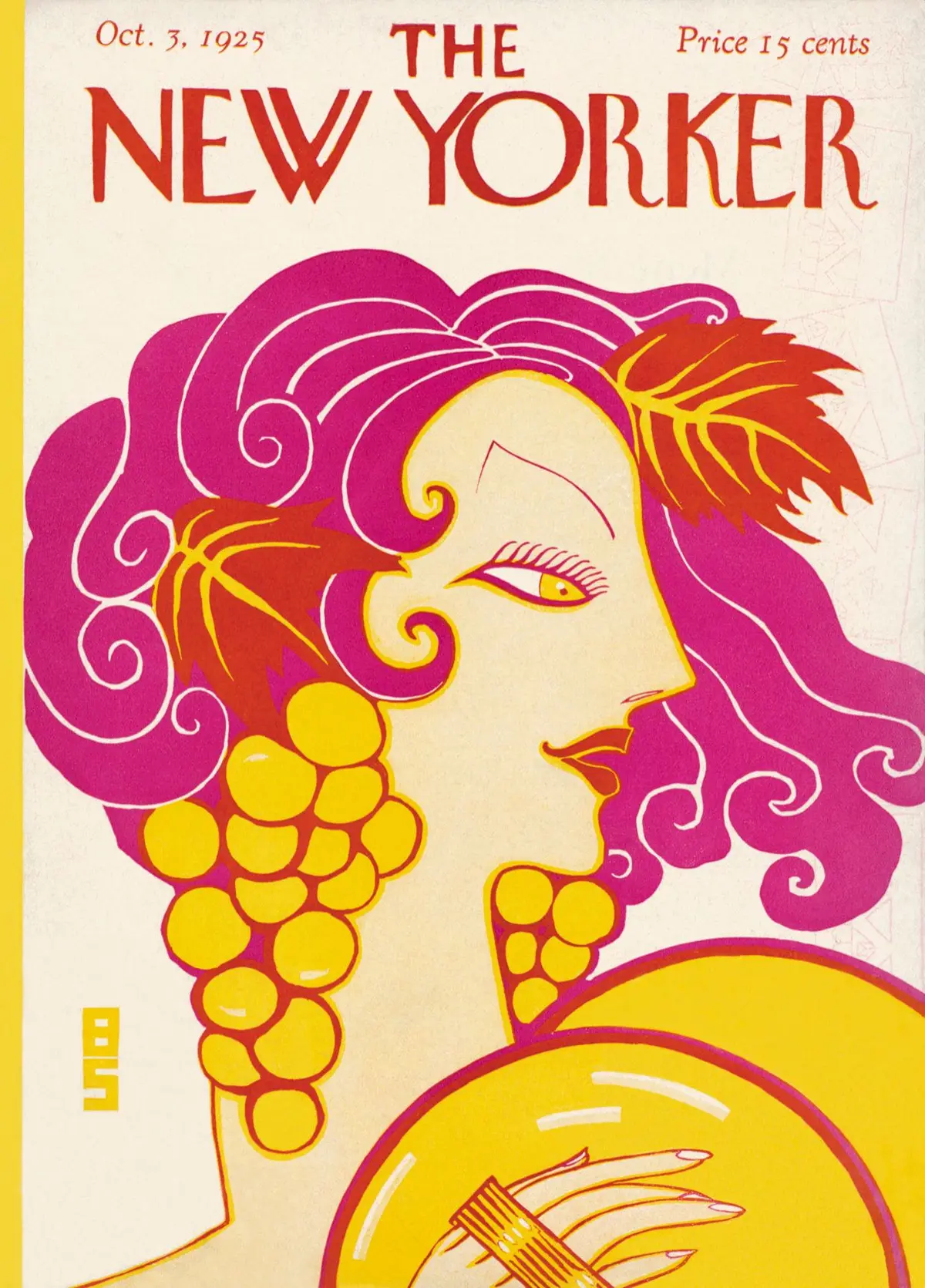 Обложка The New Yorker, 3 октября 1925, художник Барбара Шермунд