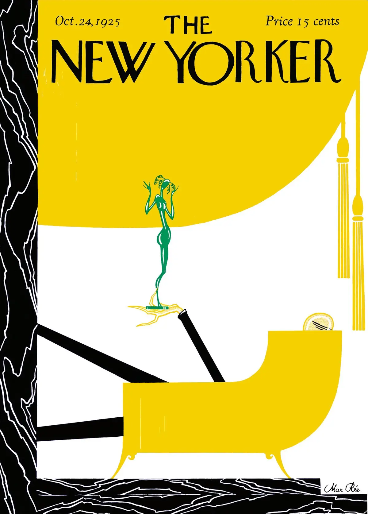 Обложка The New Yorker, 24 октября 1925, художник Макс Ри