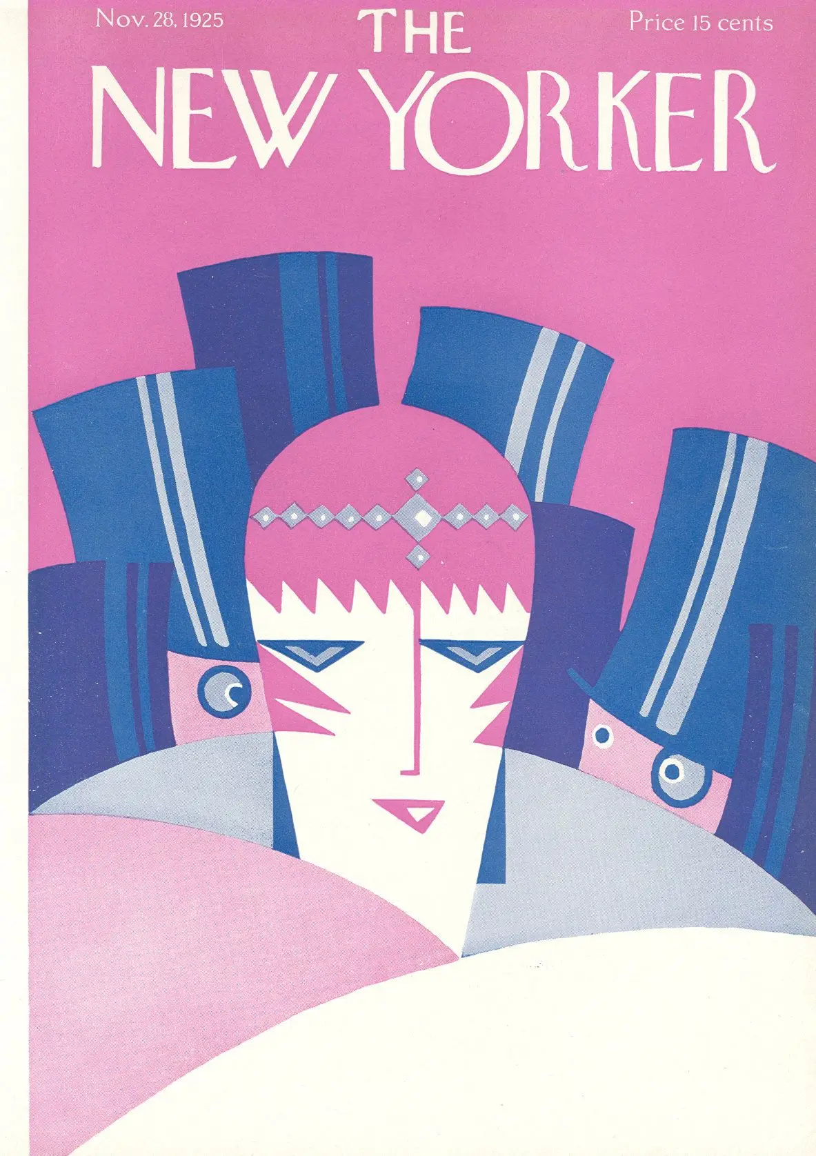 Обложка The New Yorker, 28 ноября 1925, художник Х. О. Хофман