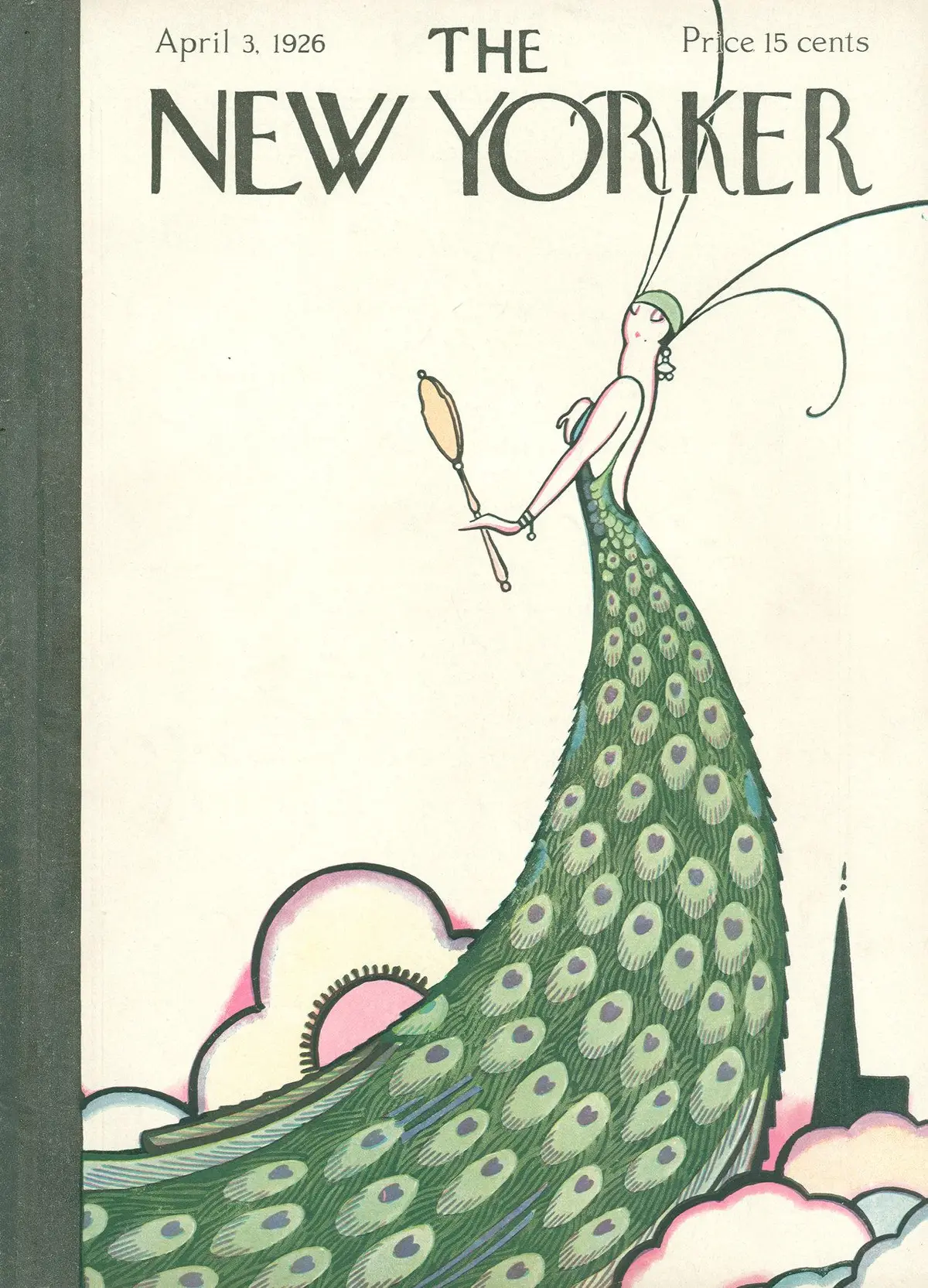 Обложка The New Yorker, 3 апреля 1926, художник Реа Ирвин