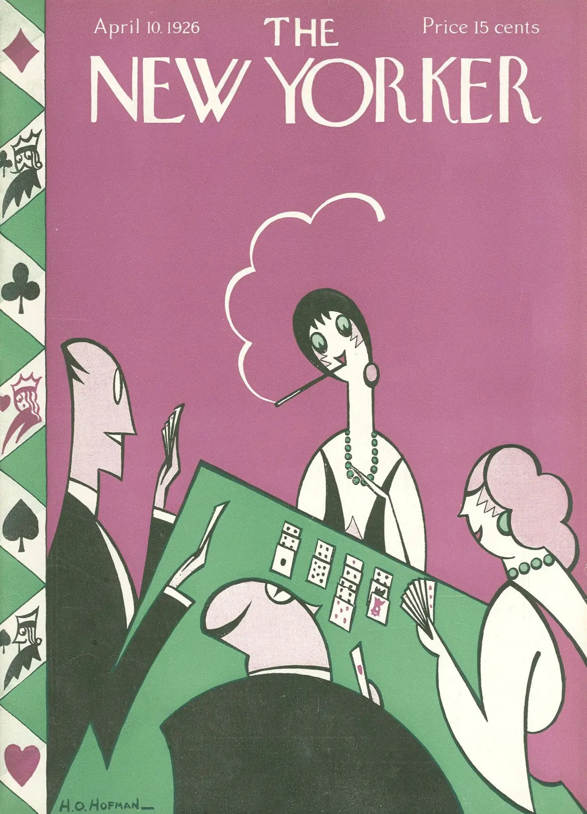 Обложка The New Yorker, 10 апреля 1926, художник Х. О. Хофман