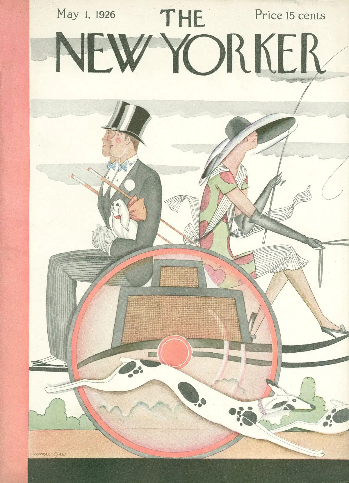 Обложка The New Yorker, 1 мая 1926, художник Отмар Гауль