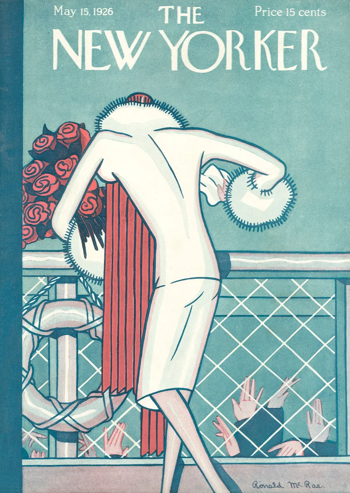 Обложка The New Yorker, 15 мая 1926, художник Рональд Макрей