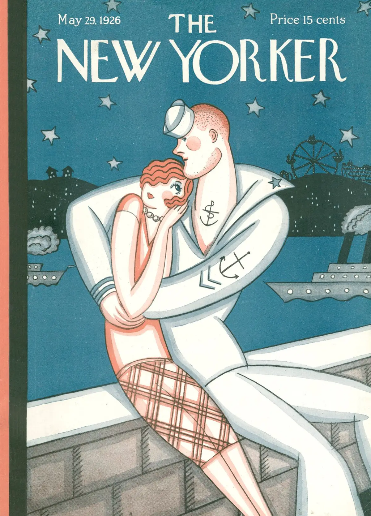 Обложка The New Yorker, 29 мая 1926, художник Стэнли У. Рейнольдс