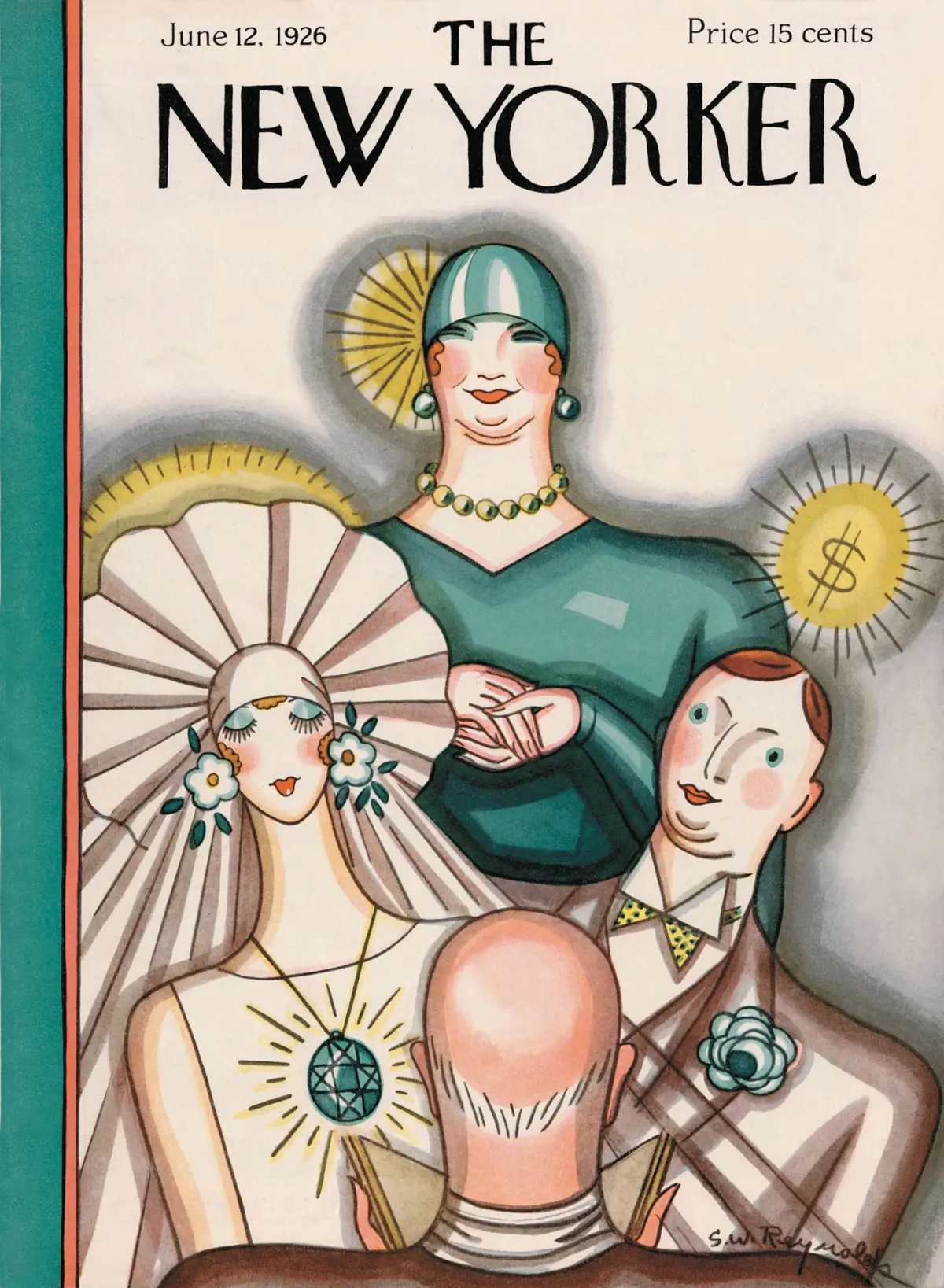 Обложка The New Yorker, 12 июня 1926, художник Стэнли У. Рейнольдс