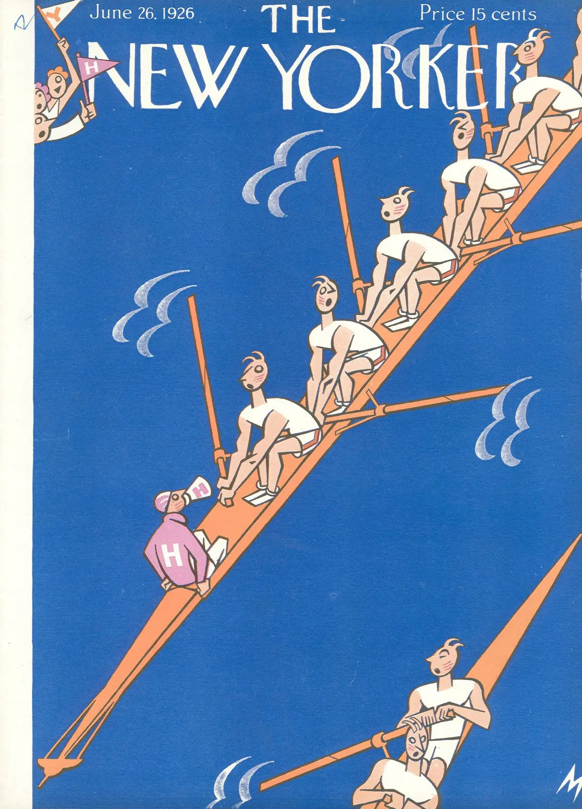 Обложка The New Yorker, 26 июня 1926, художник Джулиан де Миски