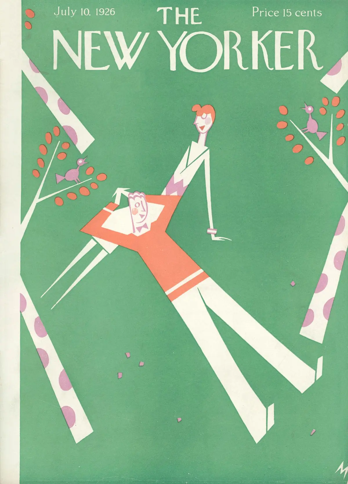 Обложка The New Yorker, 10 июля 1926, художник Джулиан де Миски