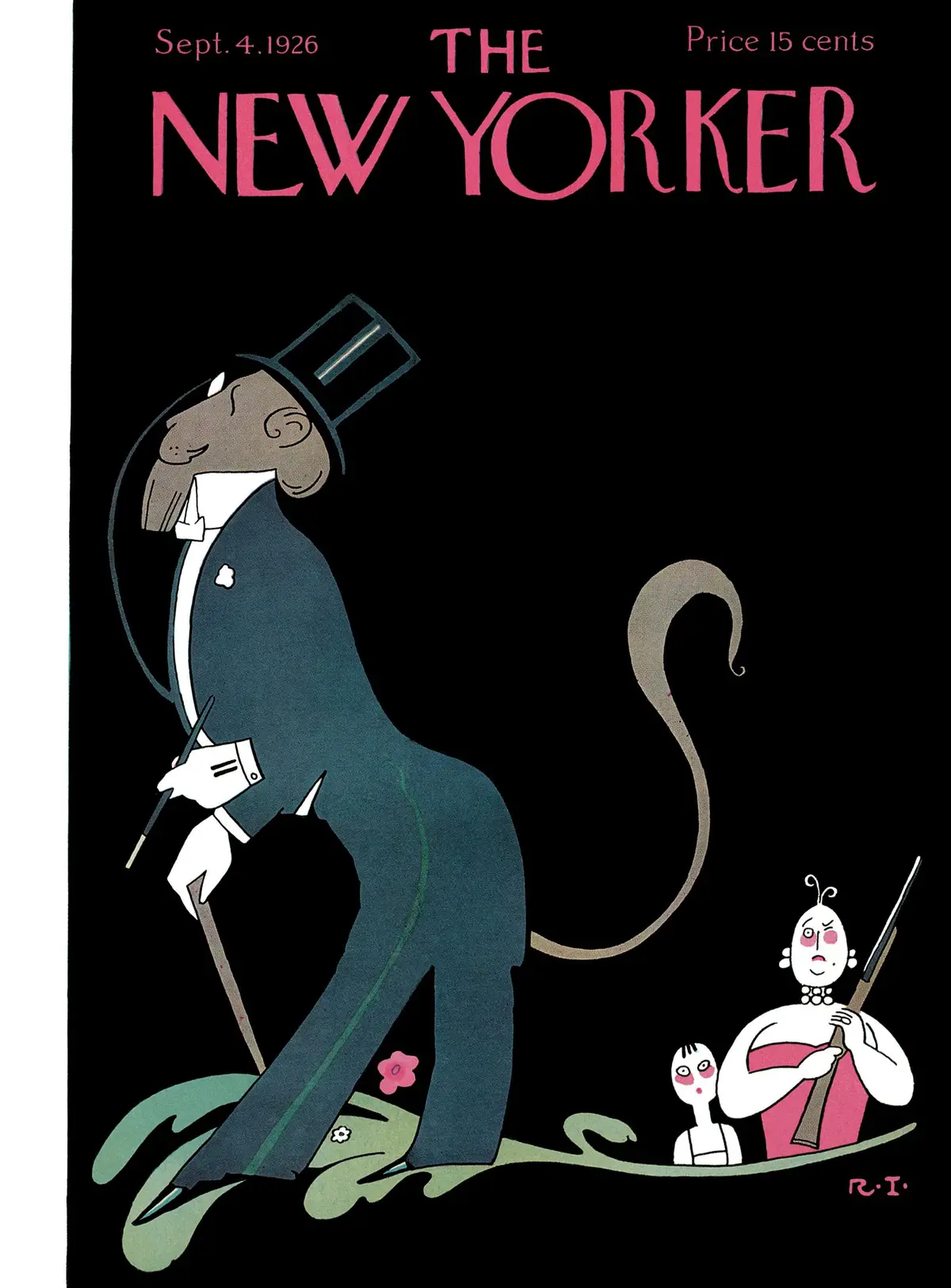 Обложка The New Yorker, 4 сентября 1926, художник Реа Ирвин