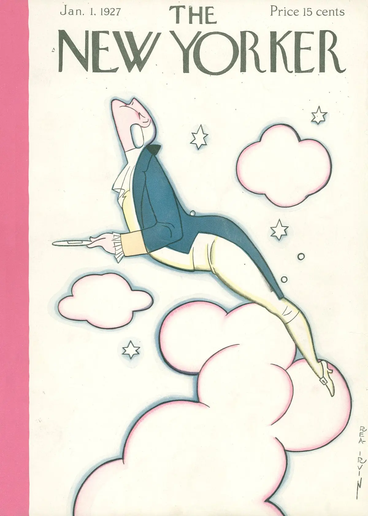Обложка The New Yorker, 1 января 1927, художник Реа Ирвин