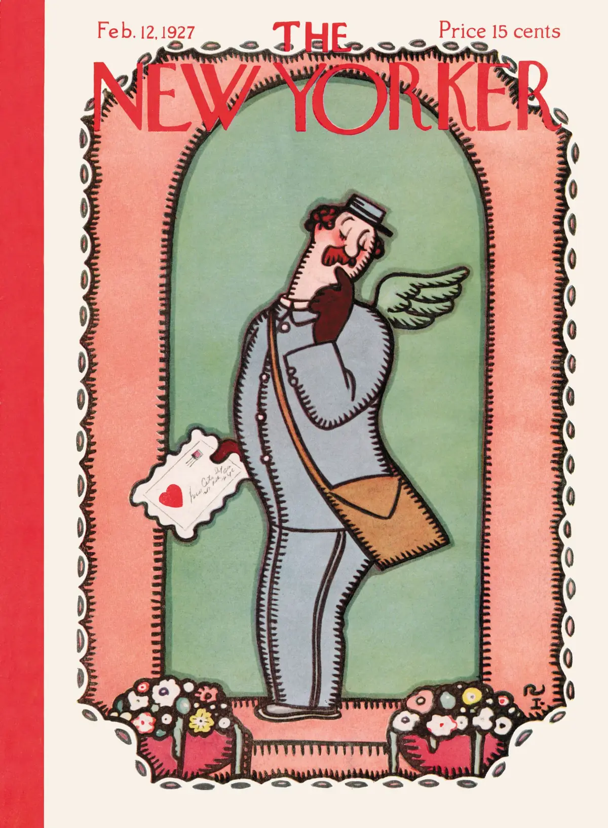 Обложка The New Yorker, 12 февраля 1927, художник Реа Ирвин