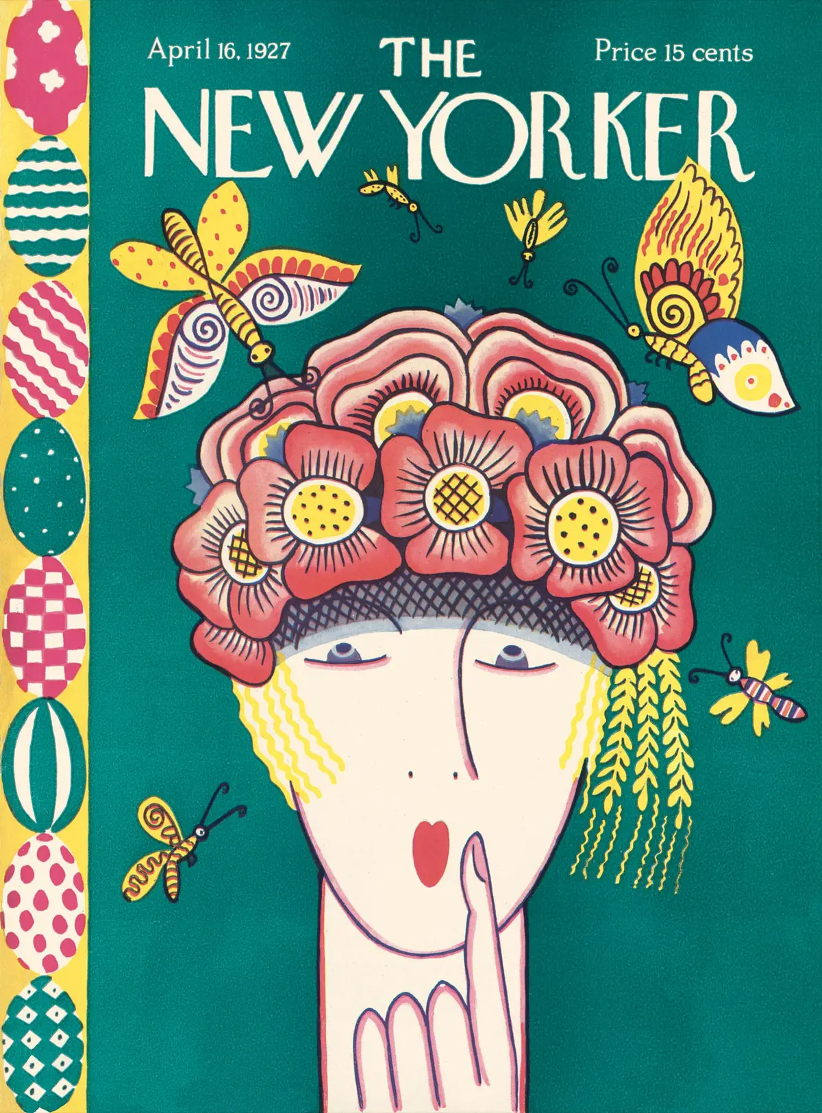 Обложка The New Yorker, 16 апреля 1927, художник Илонка Карас