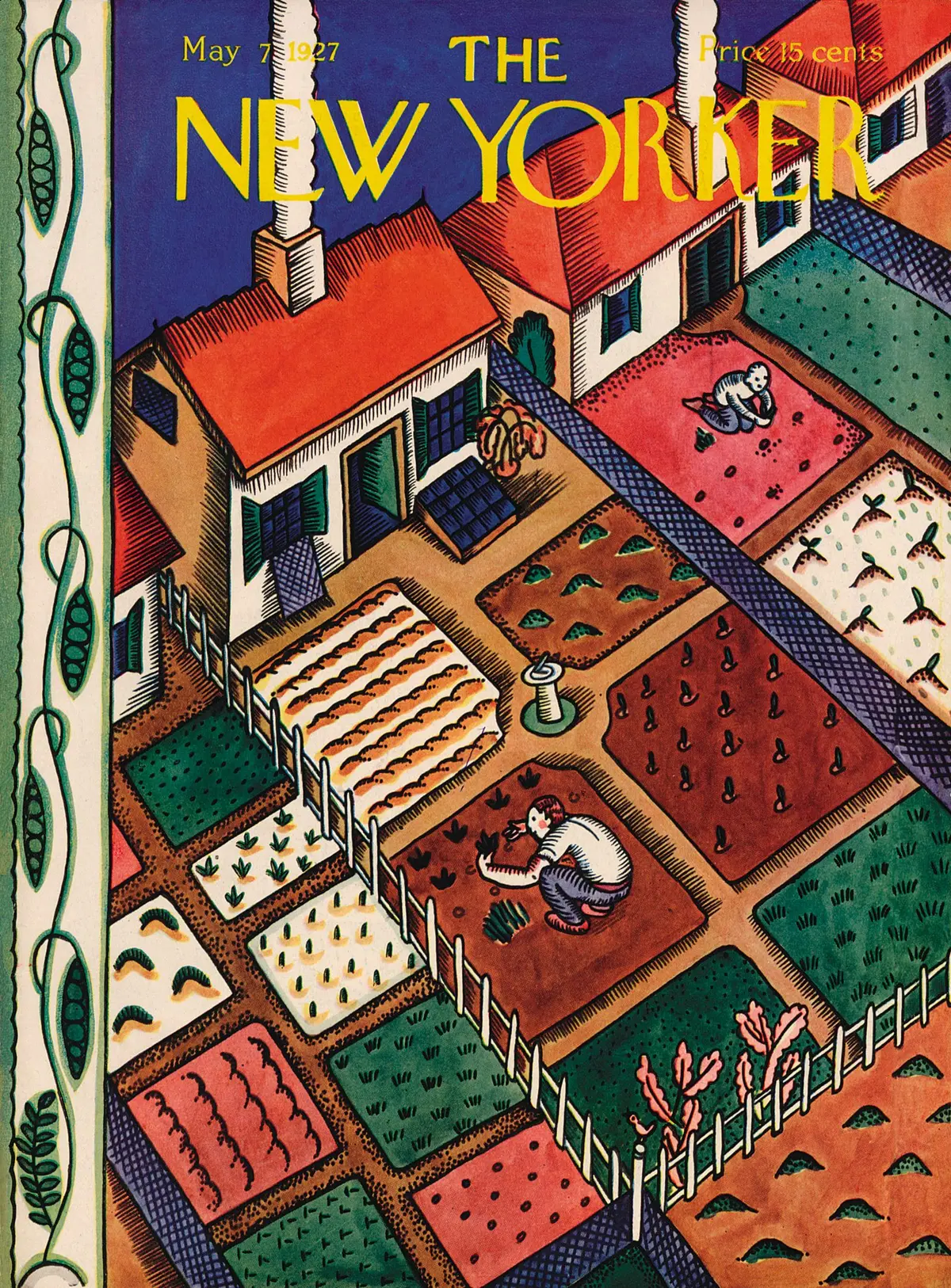 Обложка The New Yorker, 7 мая 1927, художник Илонка Карас