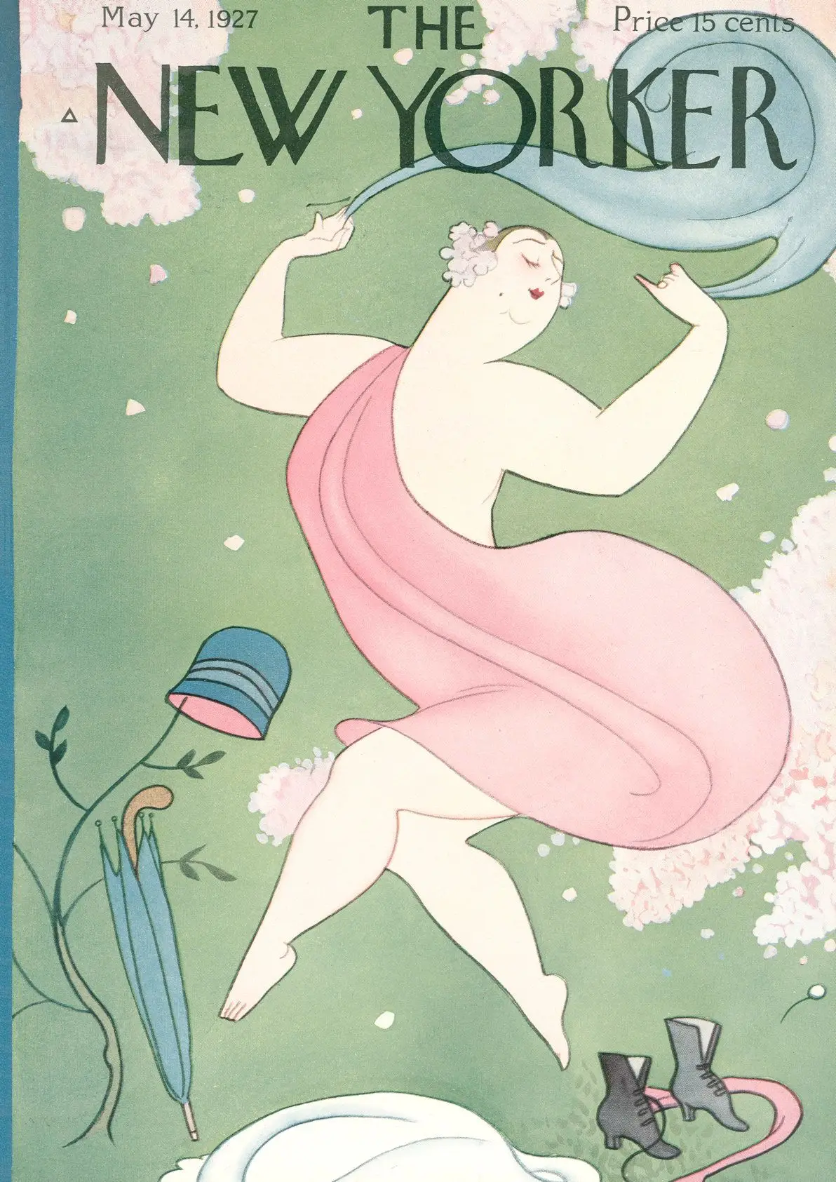 Обложка The New Yorker, 14 мая 1927, художник Реа Ирвин