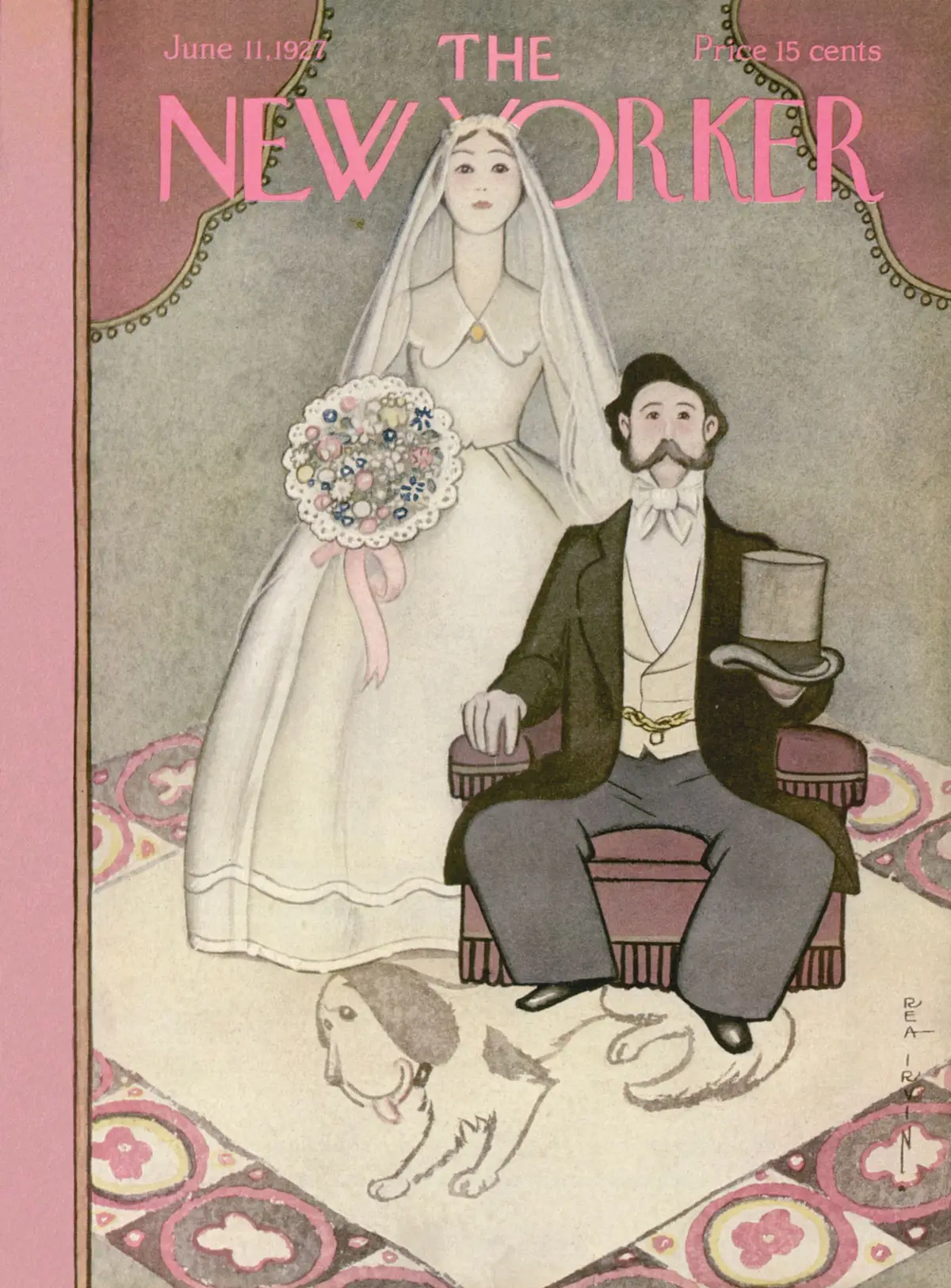 Обложка The New Yorker, 11 июня 1927, художник Реа Ирвин
