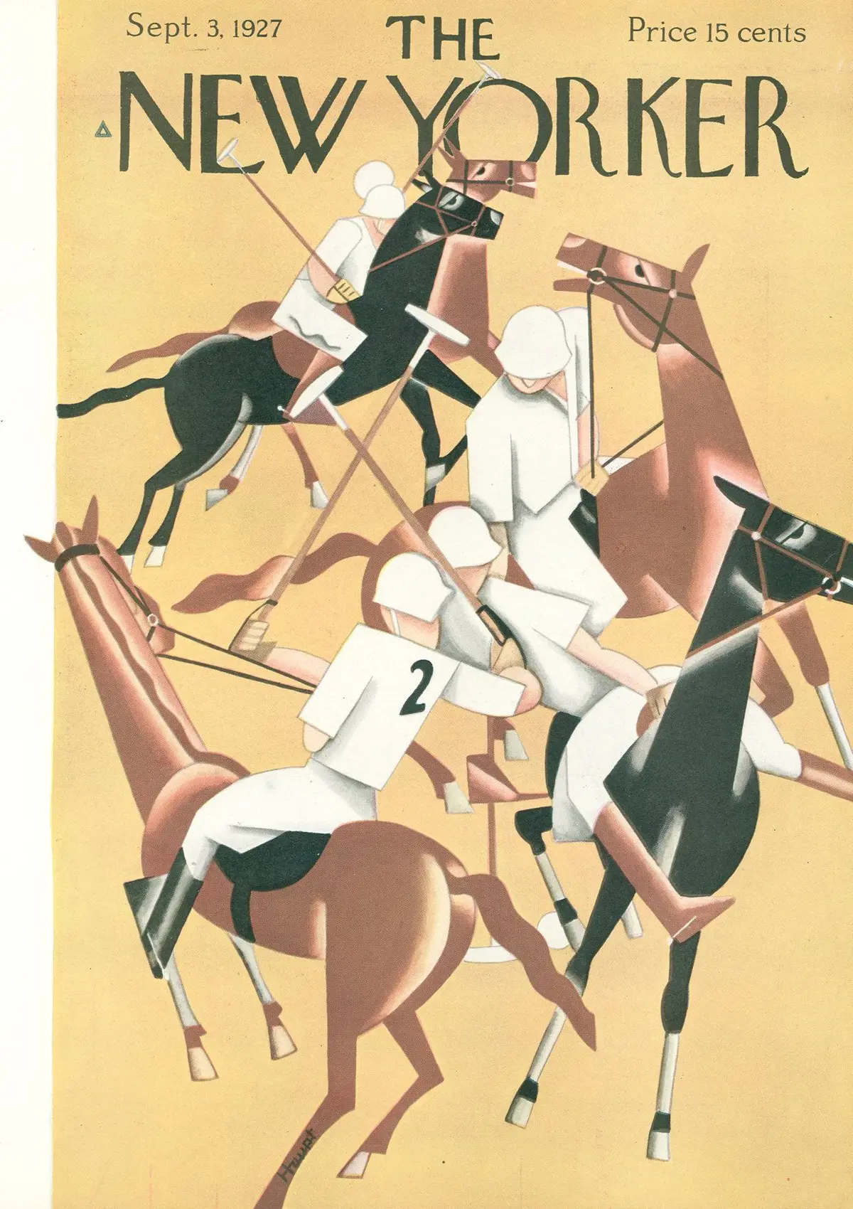 Обложка The New Yorker, 3 сентября 1927, художник И. Г. Хаупт