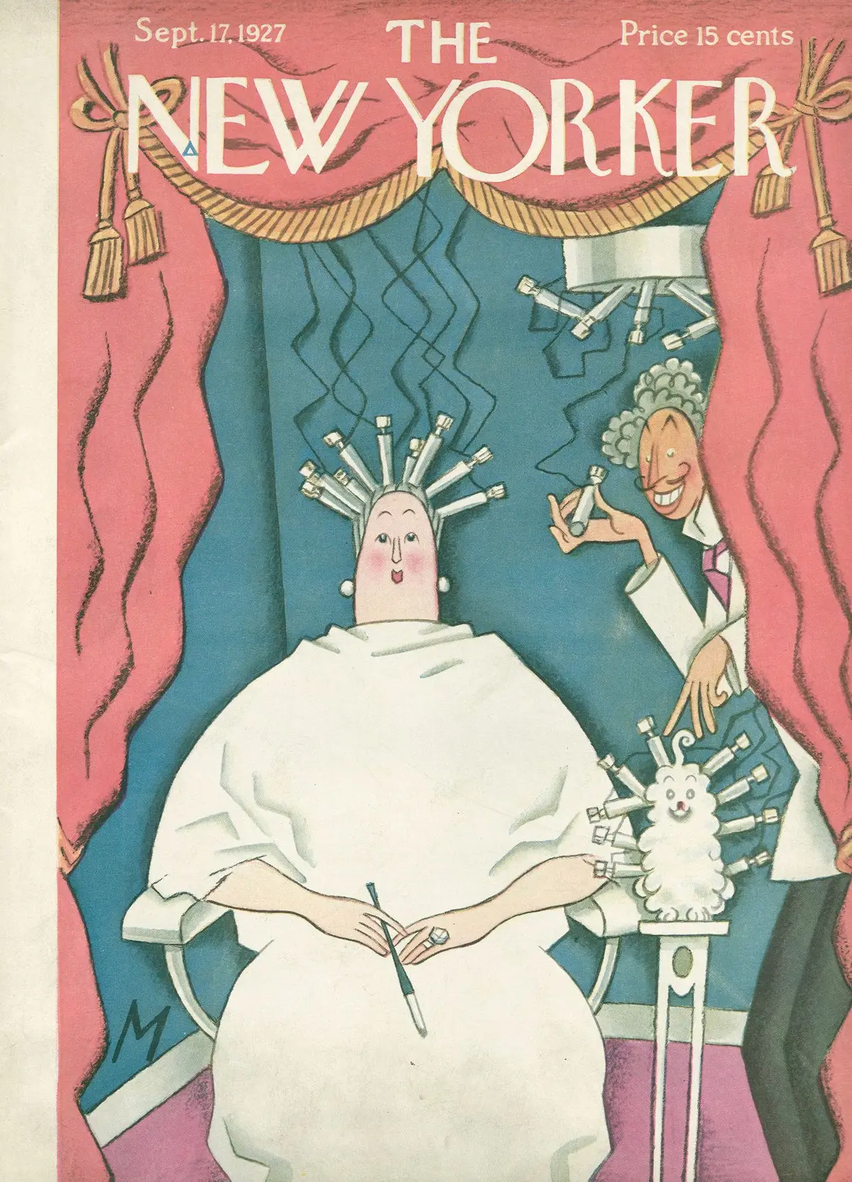Обложка The New Yorker, 17 сентября 1927, художник Джулиан де Миски