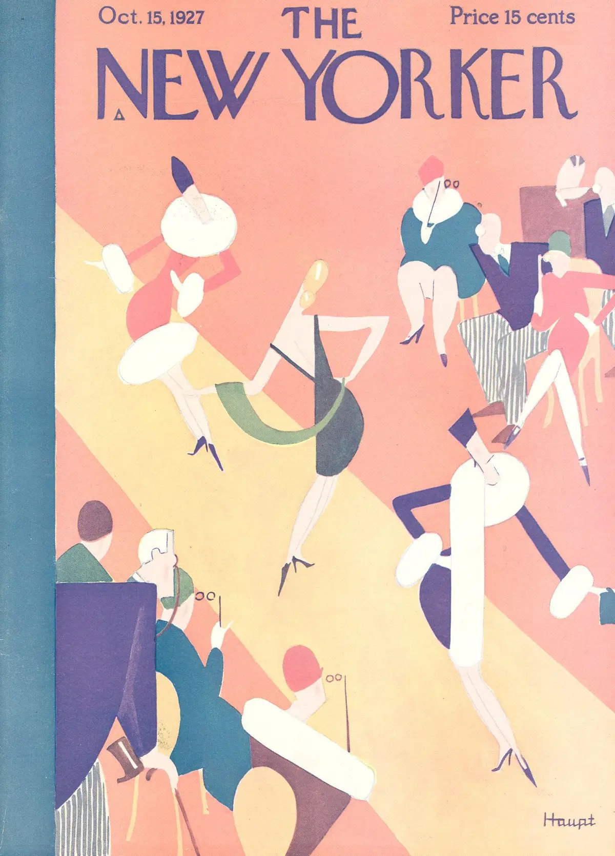 Обложка The New Yorker, 15 октября 1927, художник И. Г. Хаупт