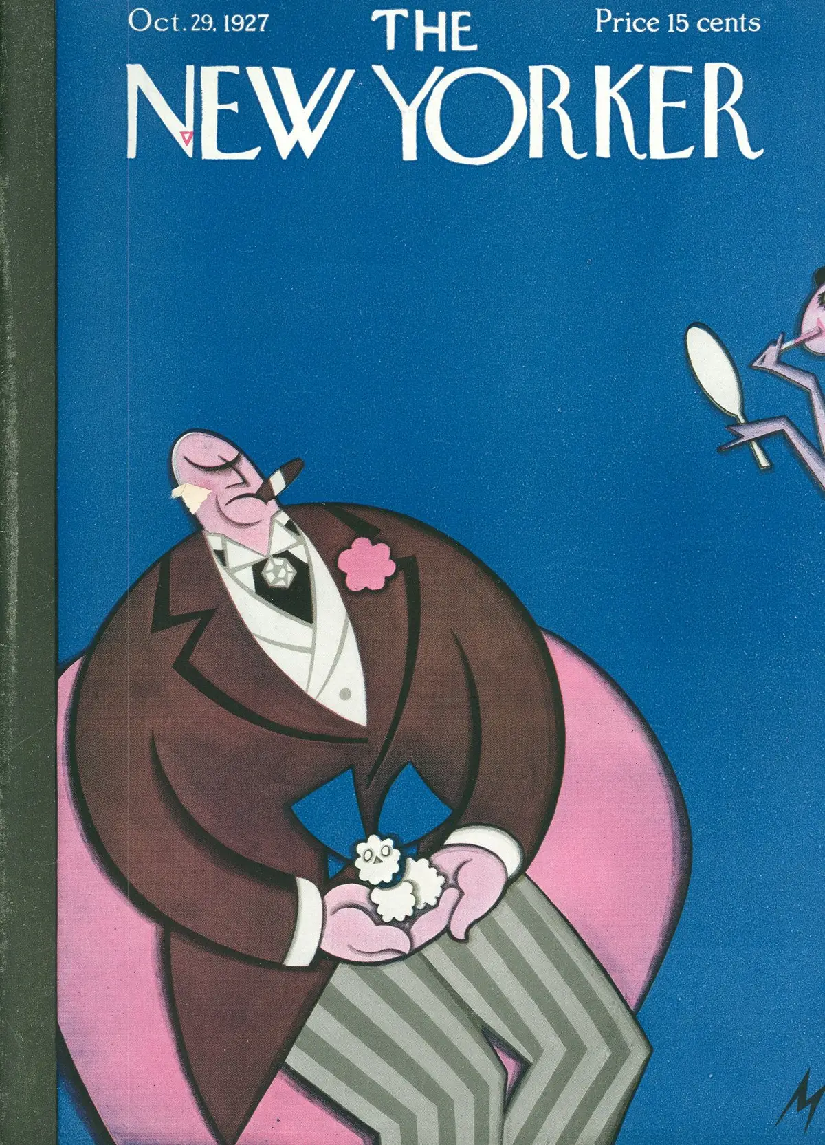 Обложка The New Yorker, 29 октября 1927, художник Джулиан де Миски