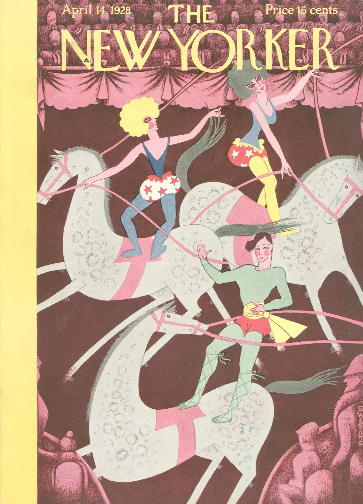 Обложка The New Yorker, 14 апреля 1928, художник Сью Уильямс