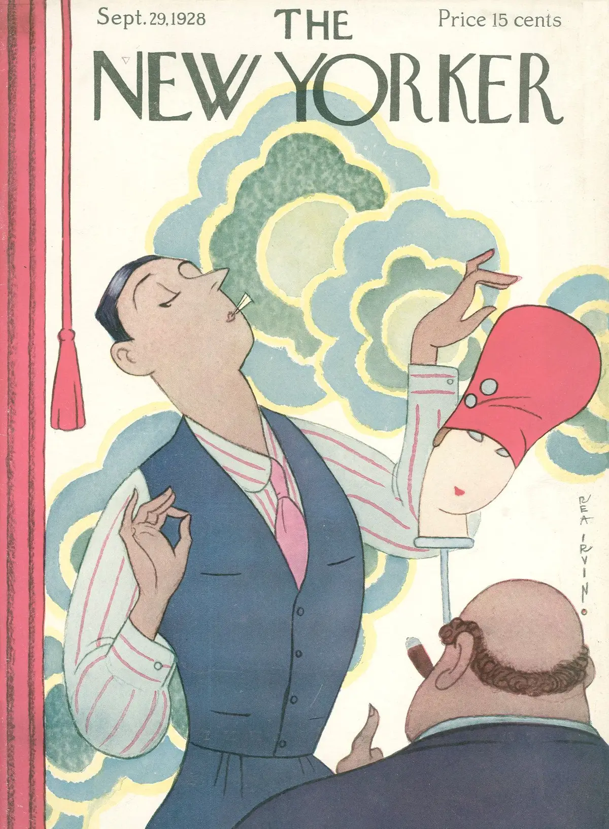 Обложка The New Yorker, 29 сентября 1928, художник Реа Ирвин