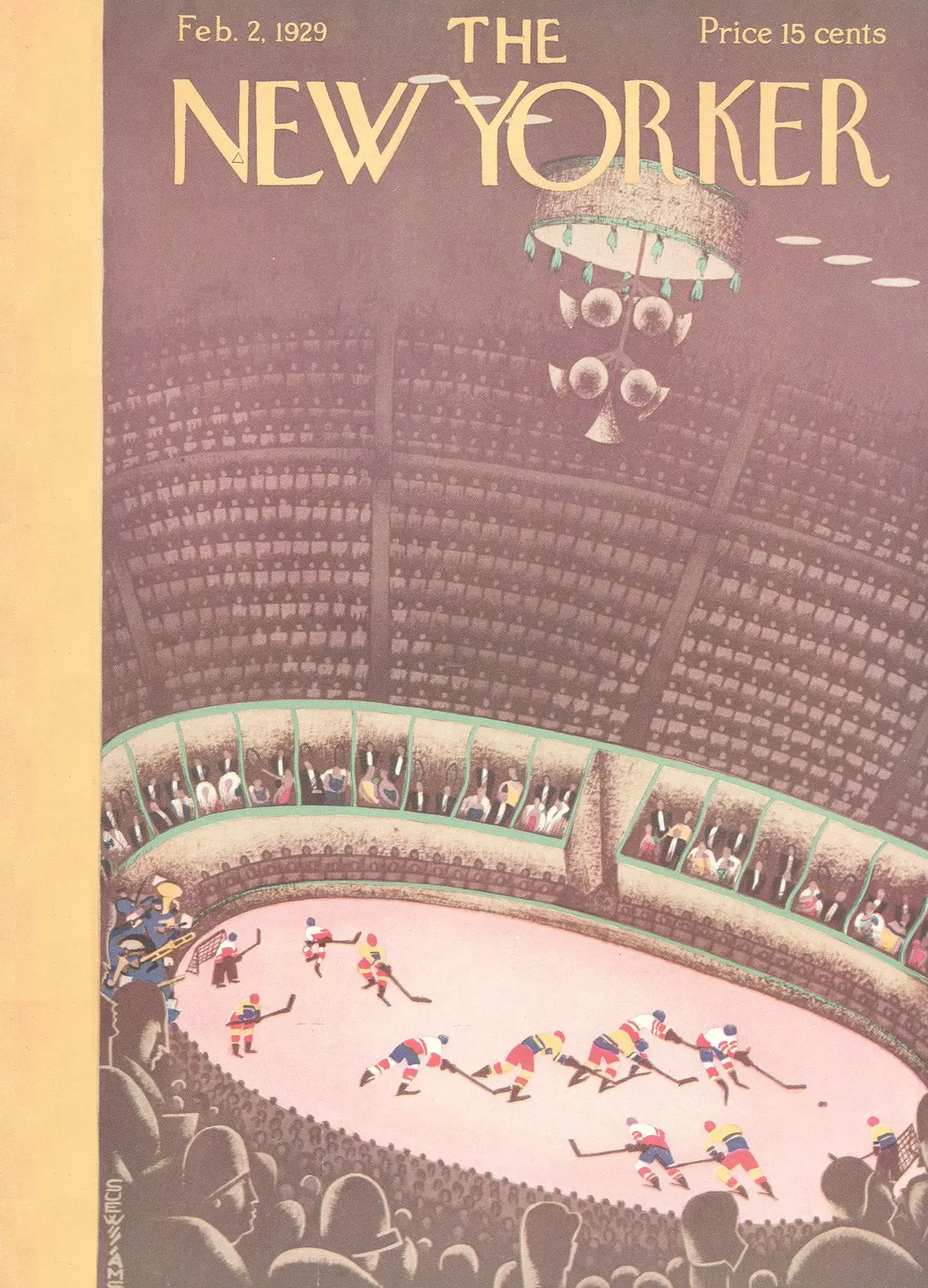 Обложка The New Yorker, 2 февраля 1929, художник Сью Уильямс