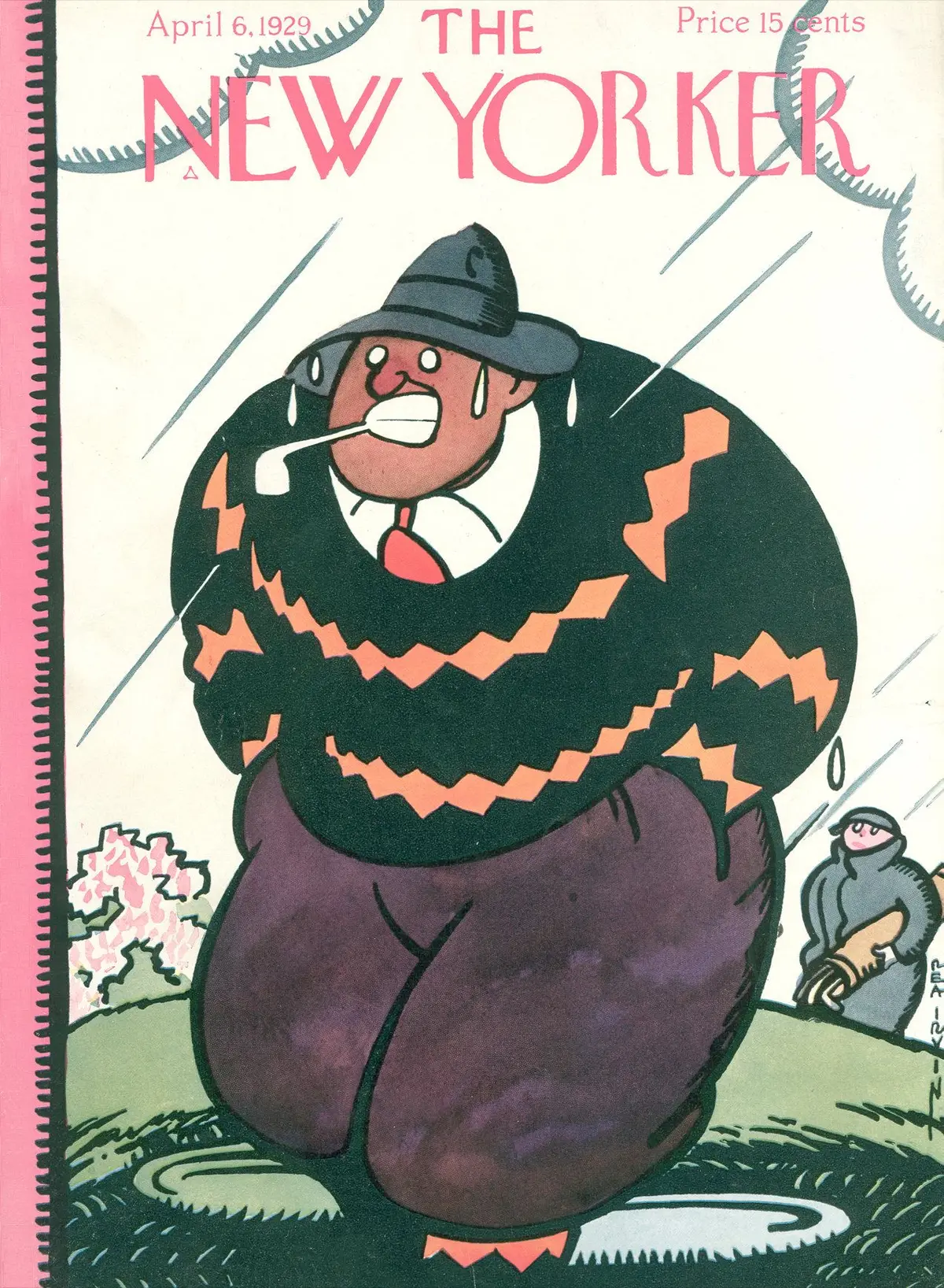 Обложка The New Yorker, 6 апреля 1929, художник Реа Ирвин