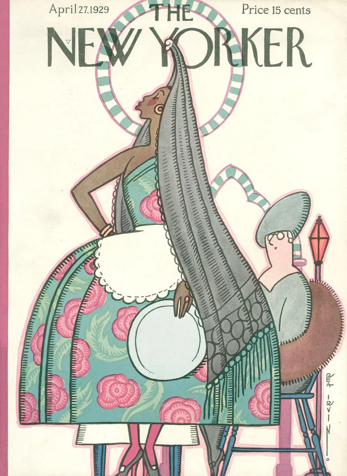 Обложка The New Yorker, 27 апреля 1929, художник Реа Ирвин