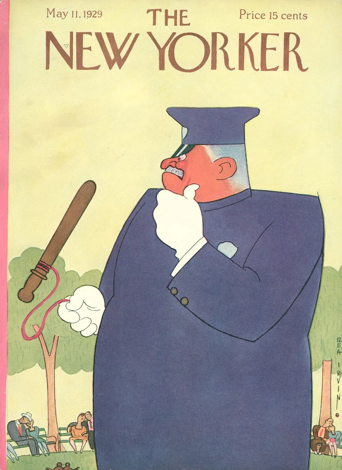 Обложка The New Yorker, 11 мая 1929, художник Реа Ирвин