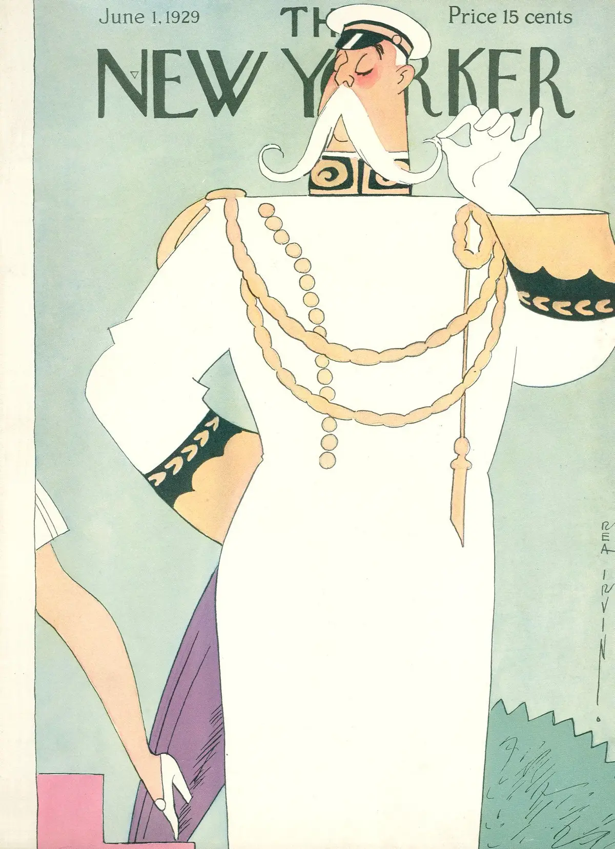 Обложка The New Yorker, 1 июня 1929, художник Реа Ирвин