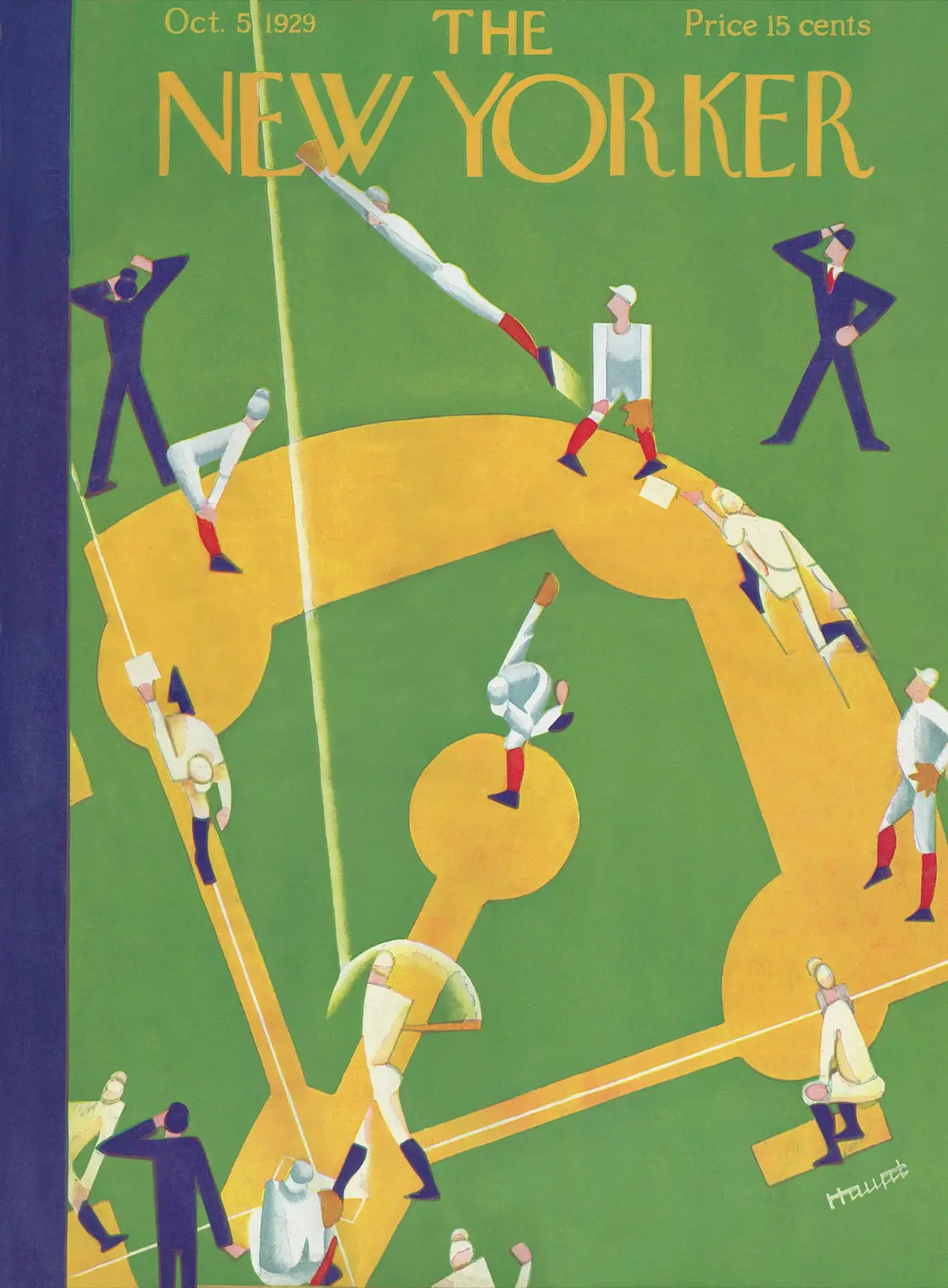 Обложка The New Yorker, 5 октября 1929, художник И. Г. Хаупт