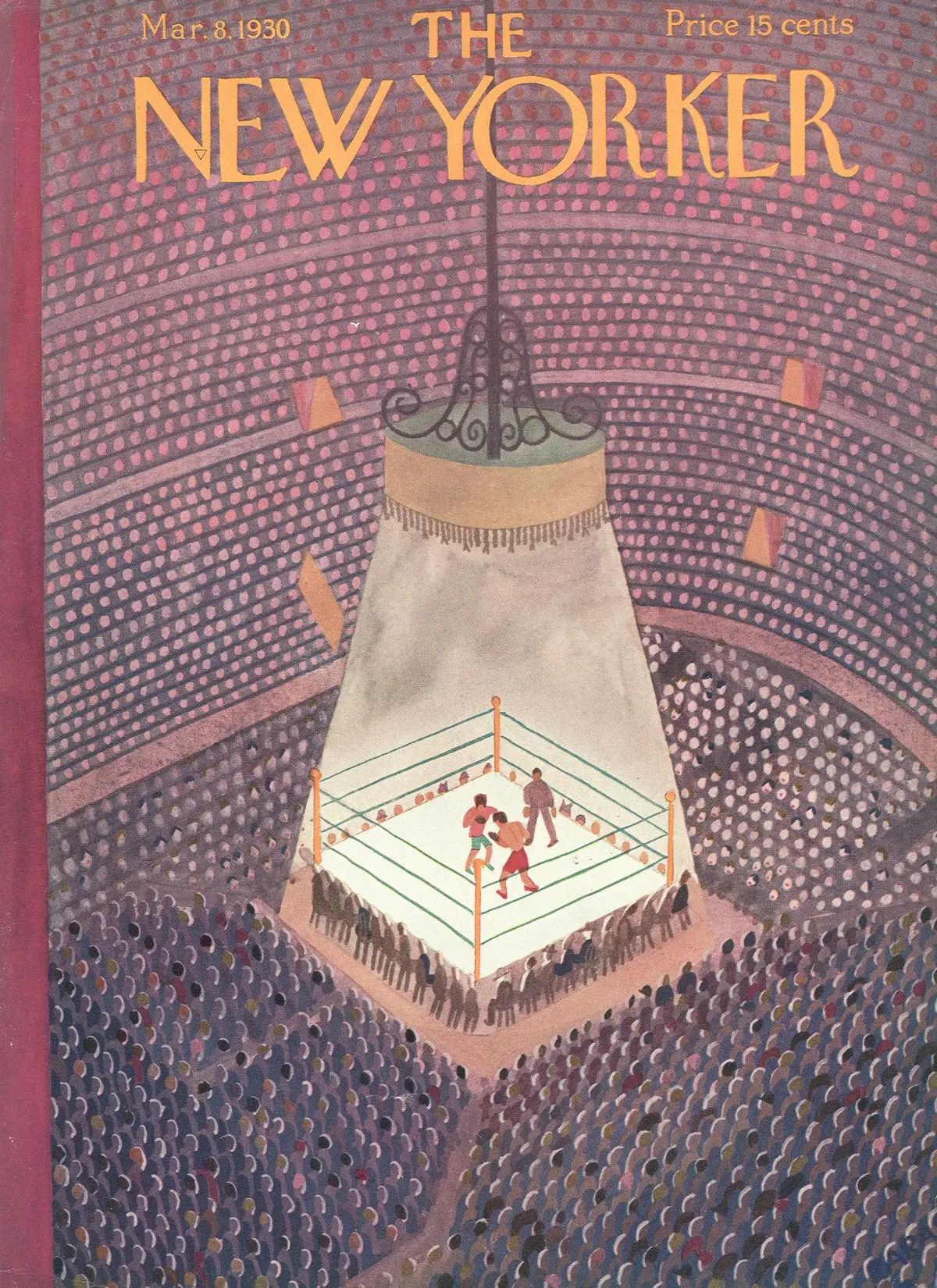 Обложка The New Yorker, 8 марта 1930, художник Илонка Карас