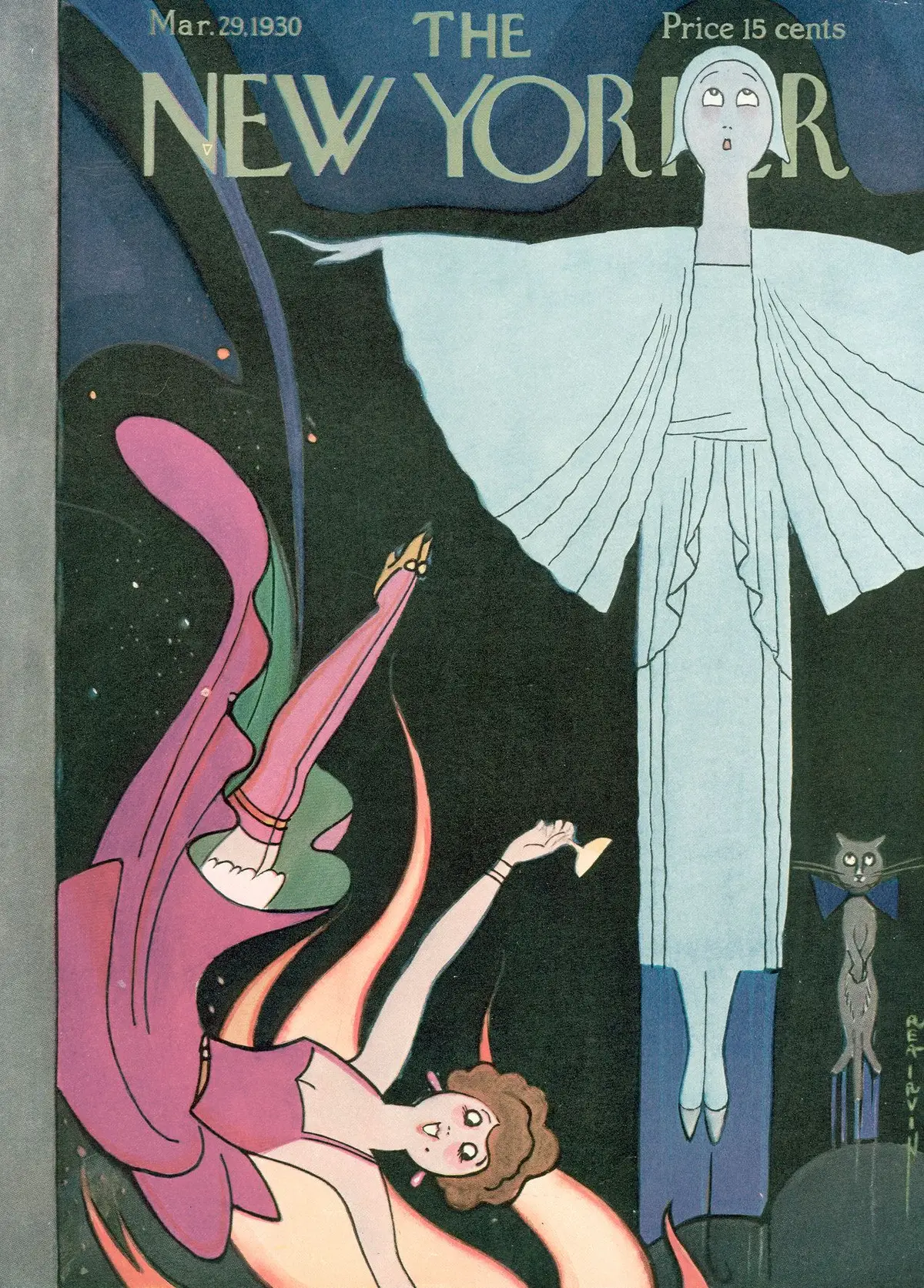 Обложка The New Yorker, 29 марта 1930, художник Реа Ирвин