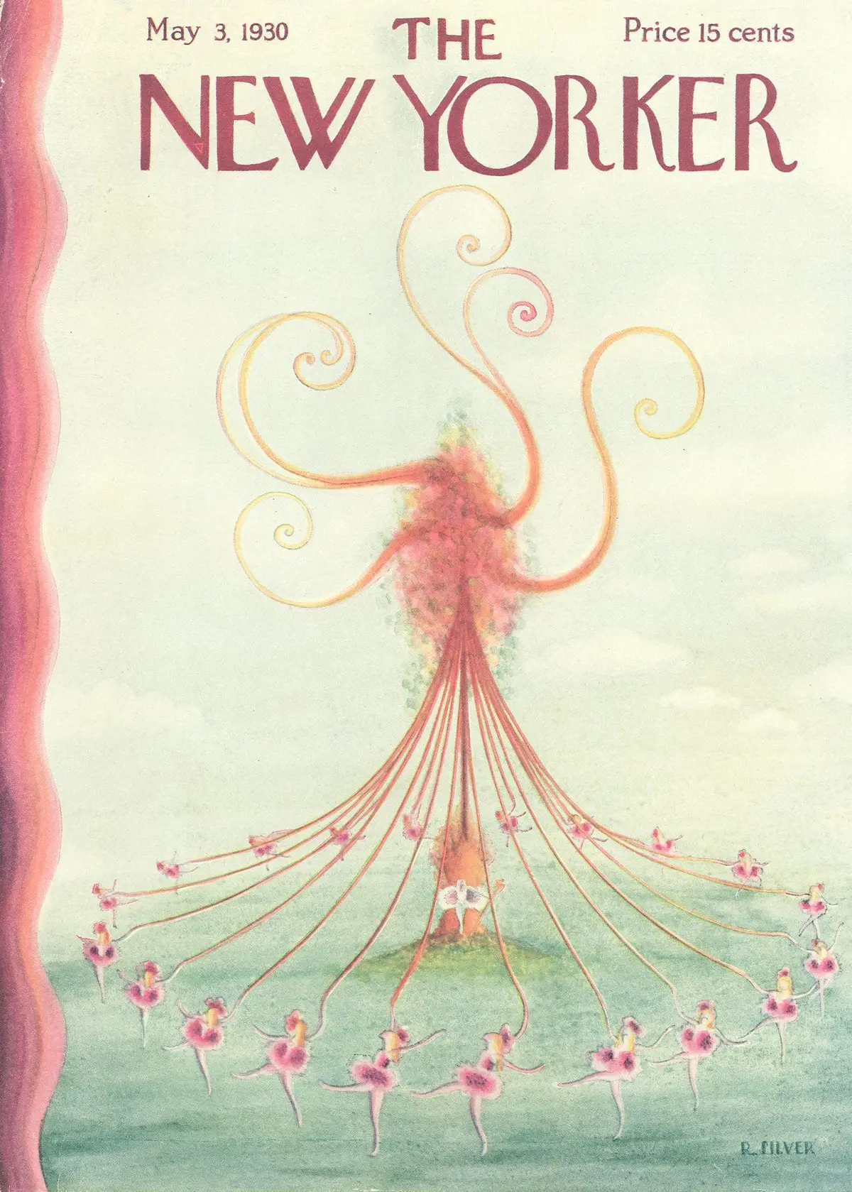 Обложка The New Yorker, 3 мая 1930, художник Роуз Сильвер