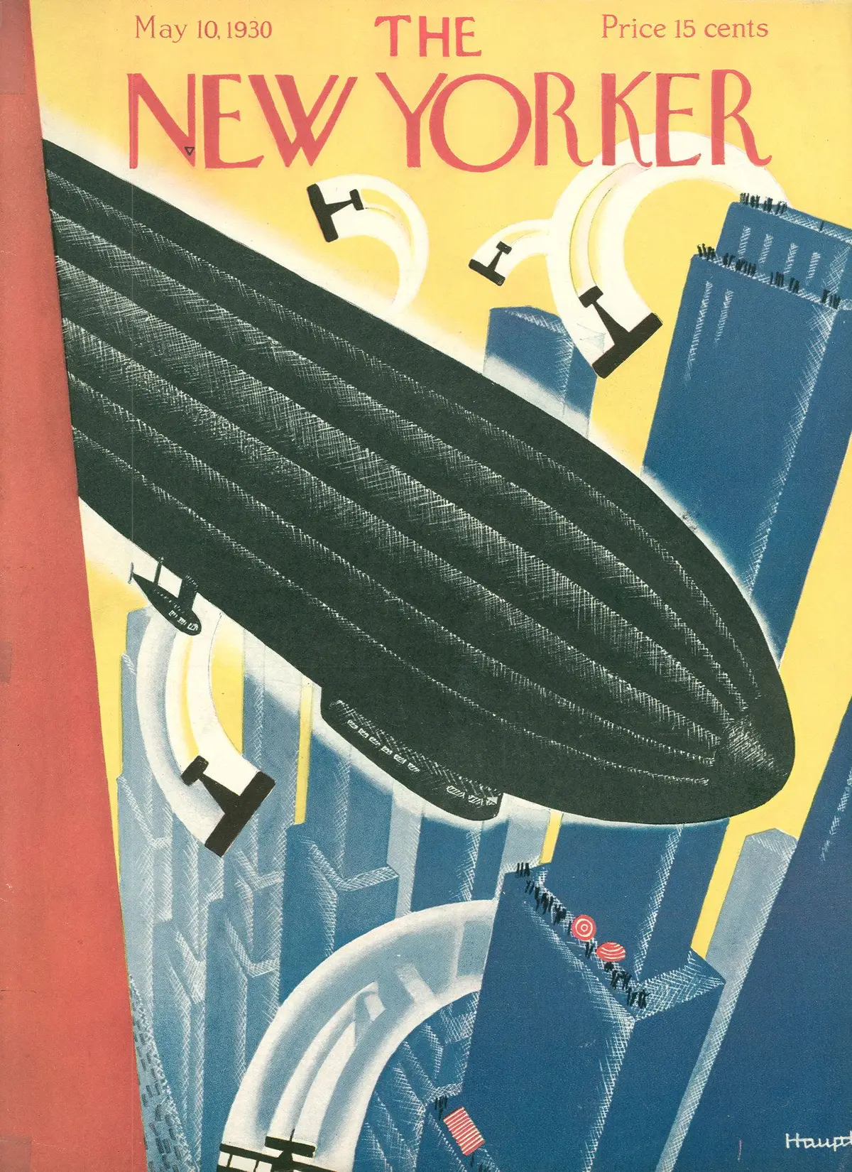 Обложка The New Yorker, 10 мая 1930, художник Теодор Г. Хаупт