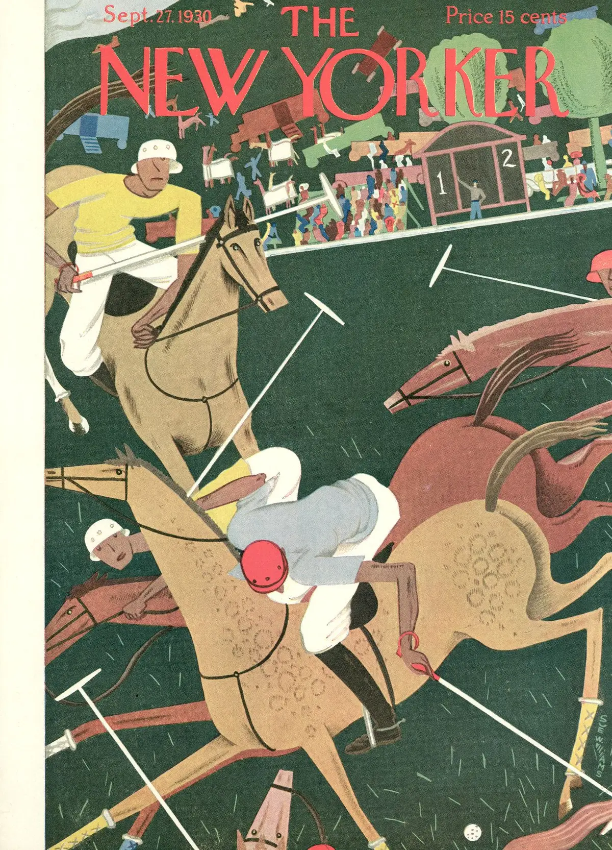 Обложка The New Yorker, 27 сентября 1930, художник Сью Уильямс