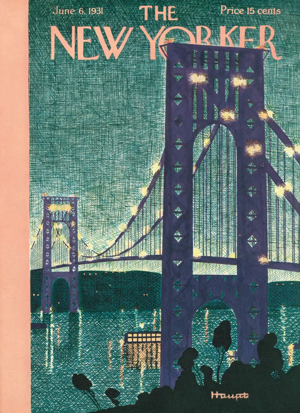 Обложка The New Yorker, 6 июня 1931, художник Теодор Г. Хаупт