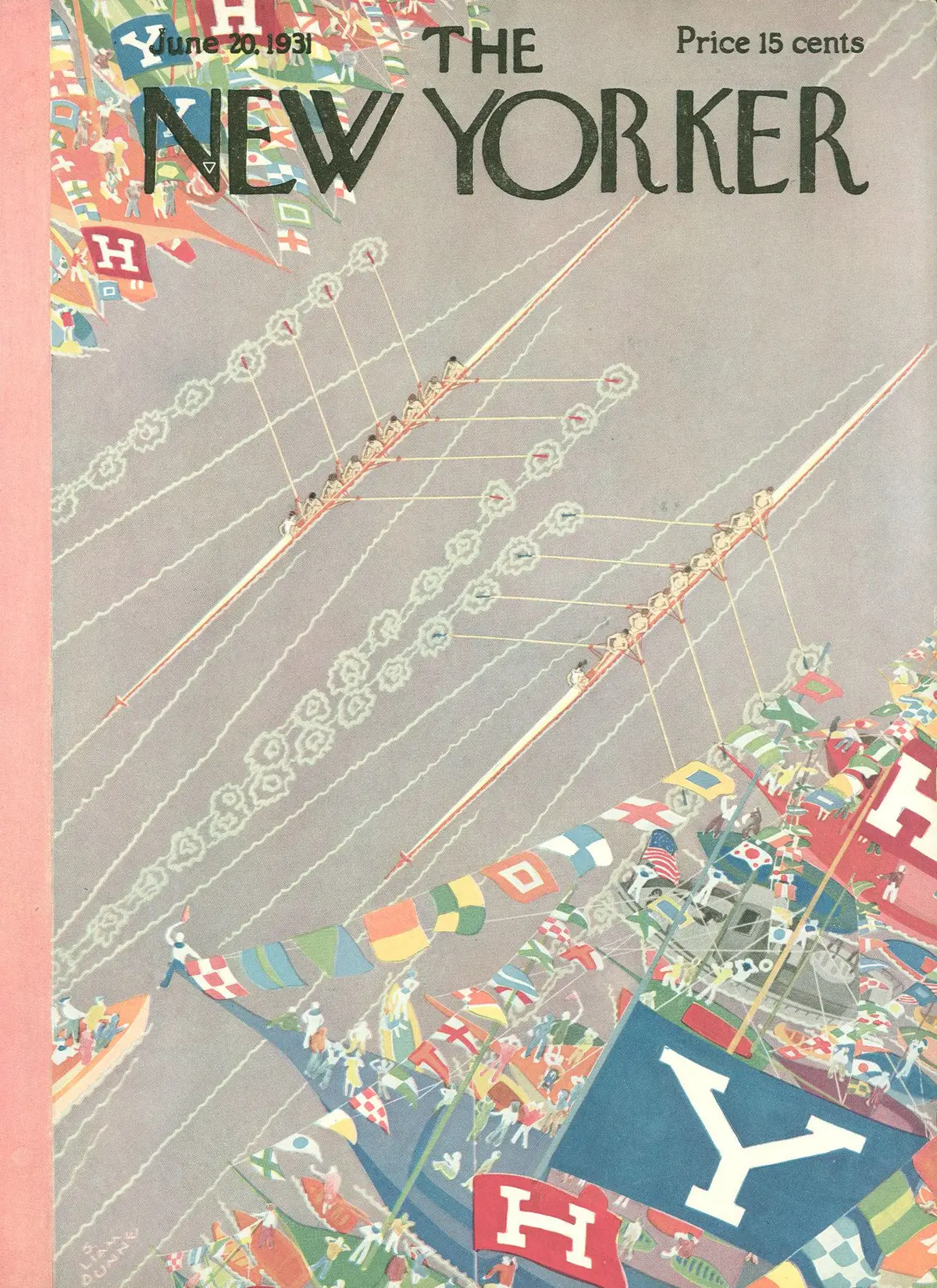 Обложка The New Yorker, 20 июня 1931, художник С. Лиам Данн
