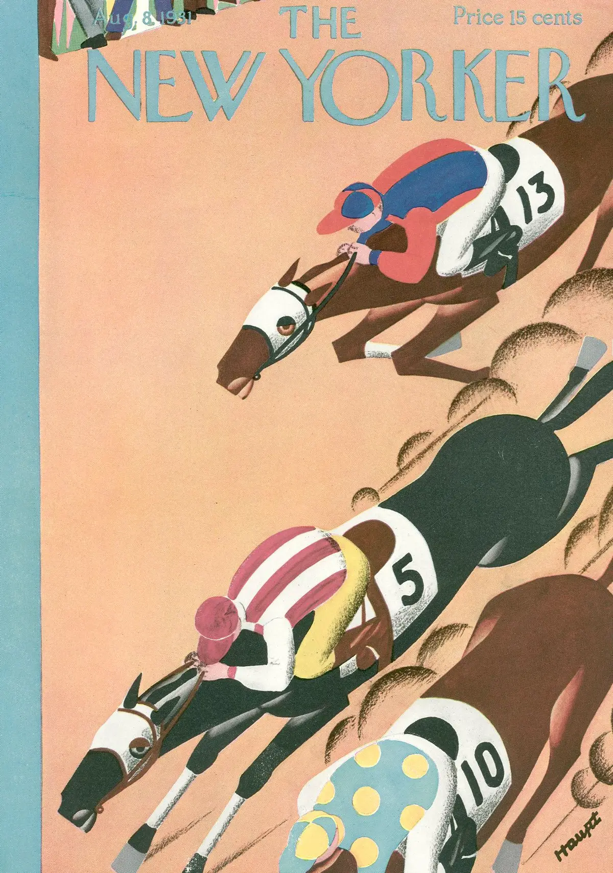 Обложка The New Yorker, 8 августа 1931, художник И. Г. Хаупт