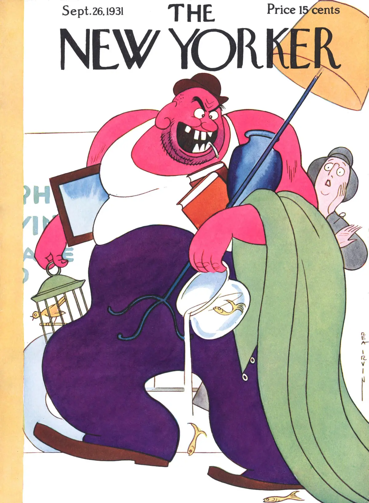 Обложка The New Yorker, 26 сентября 1931, художник Реа Ирвин