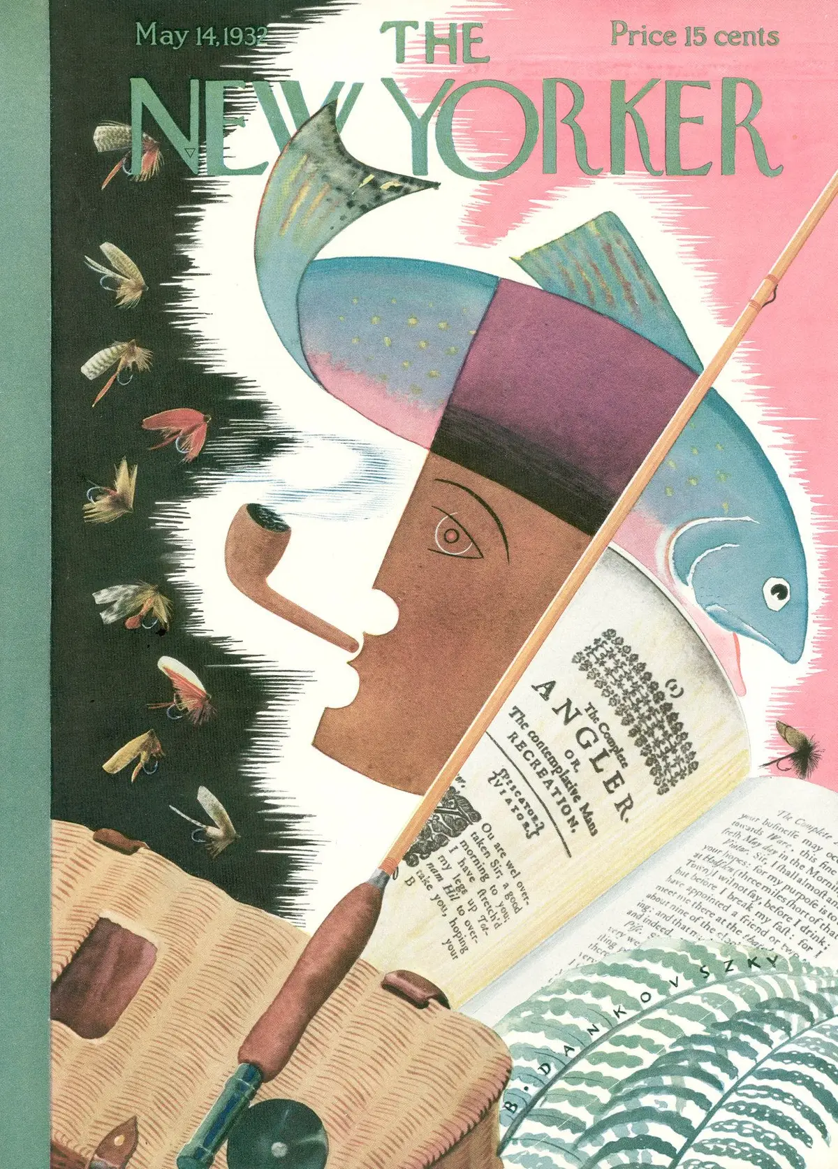 Обложка The New Yorker, 14 мая 1932, художник Бела Данковски