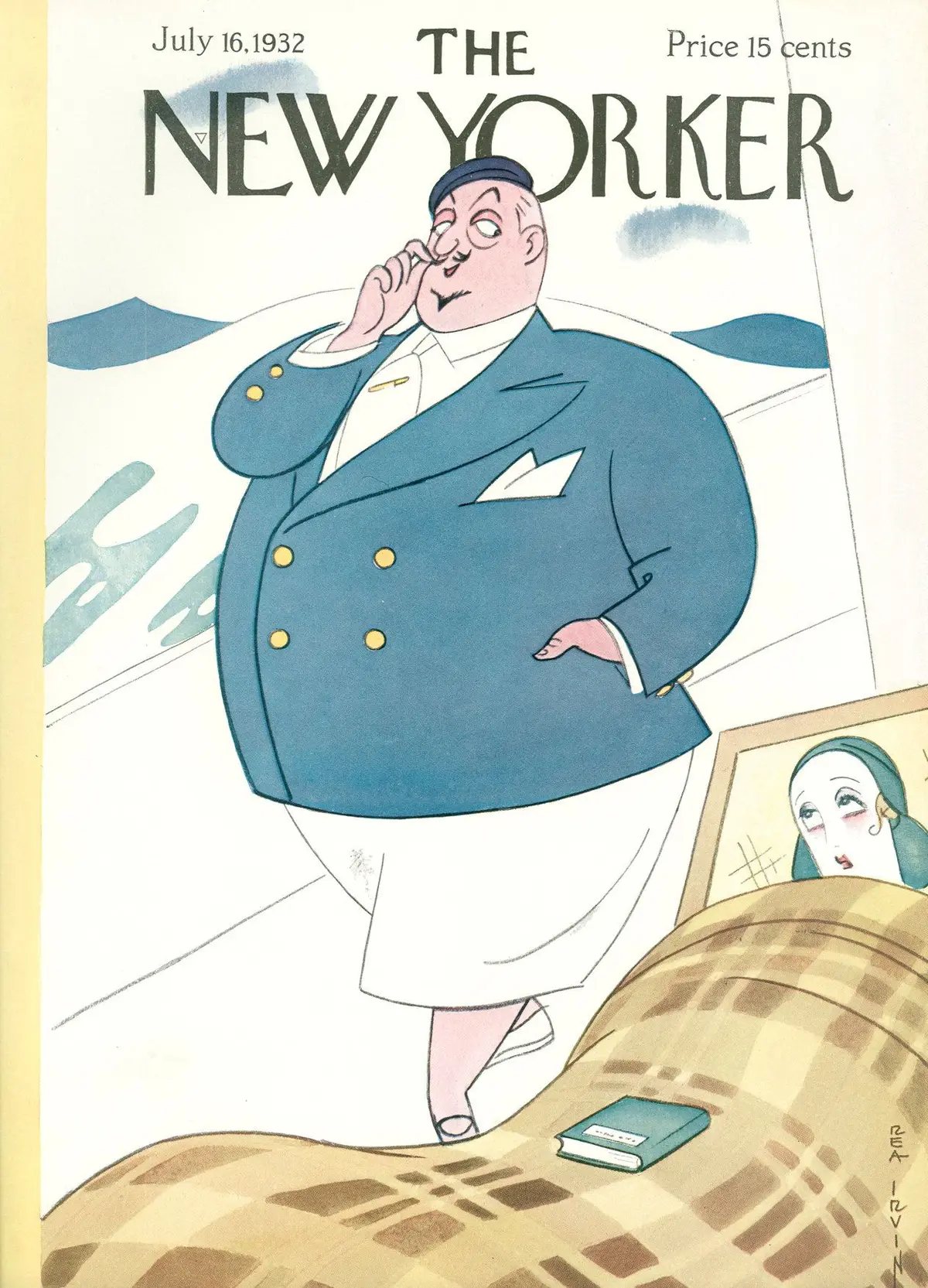 Обложка The New Yorker, 16 июля 1932, художник Реа Ирвин
