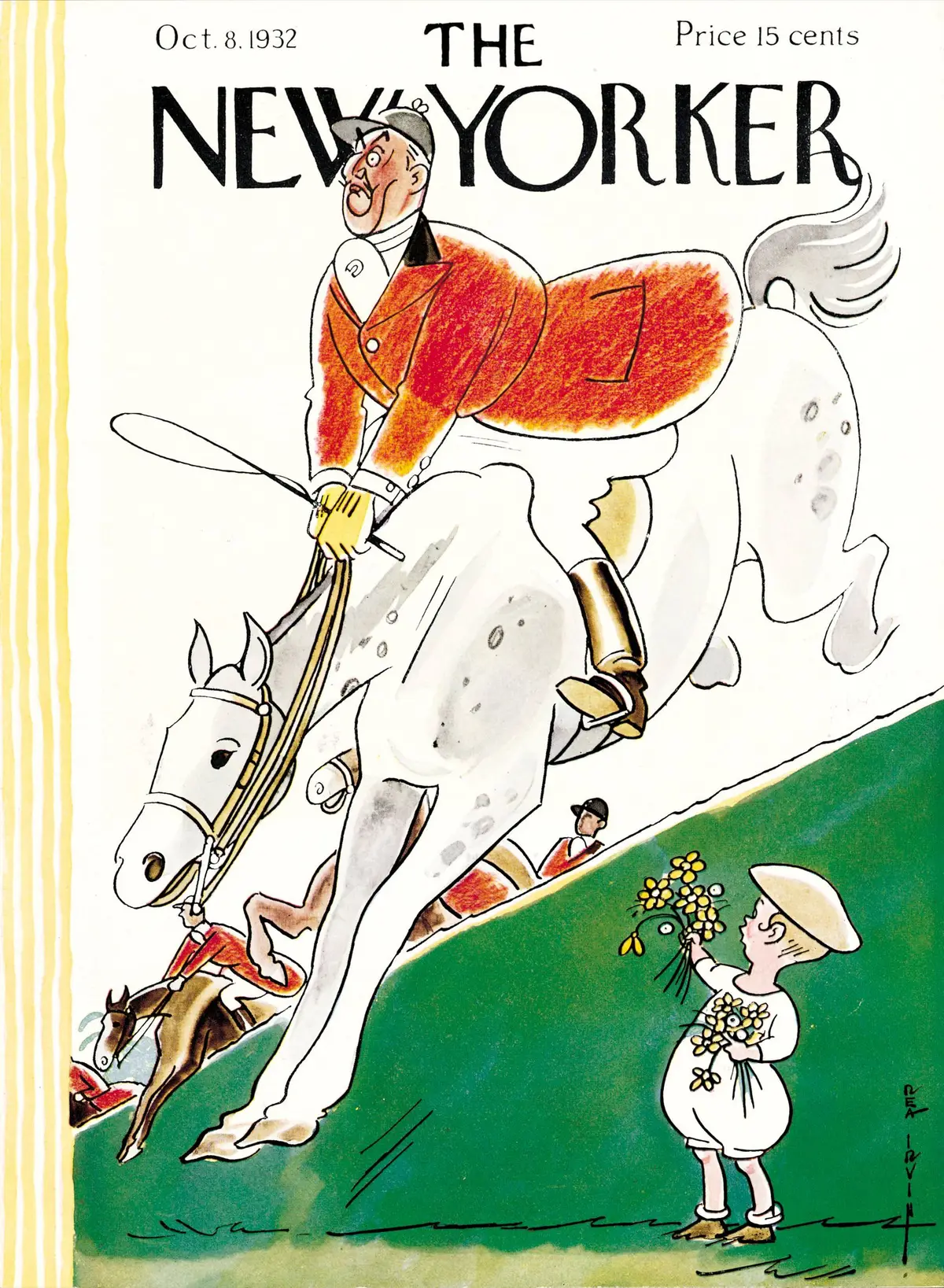 Обложка The New Yorker, 8 октября 1932, художник Реа Ирвин